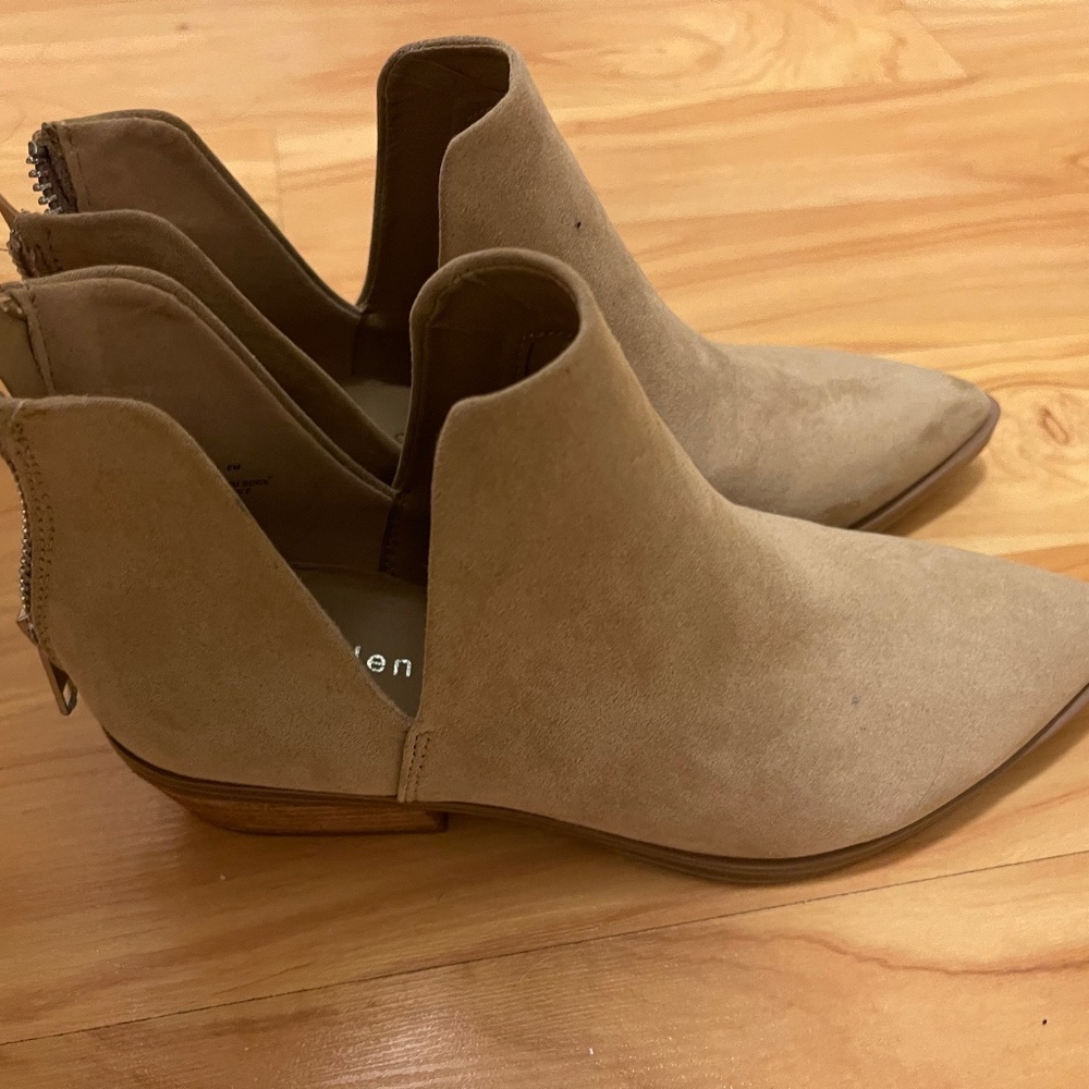 Madden Girl Boots (Tan)
